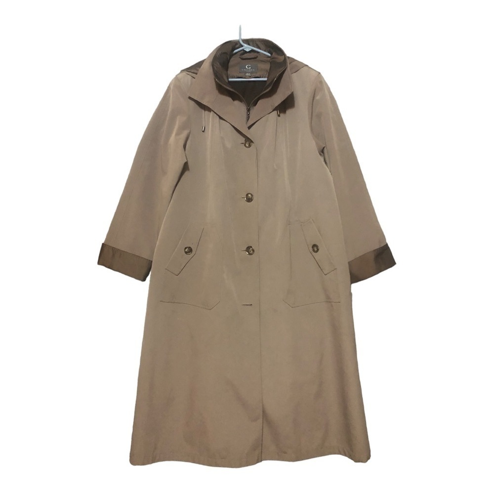 Gallery Full length Hooded Women’s Coat Size XL Petit